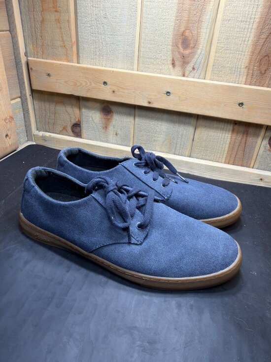 Cuater TravisMathew The Daily Navy Blue Canvas Shoes Men\'s Size 12 US